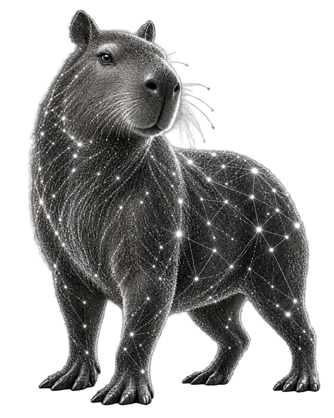 Silver capybara